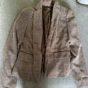 Brown blazer